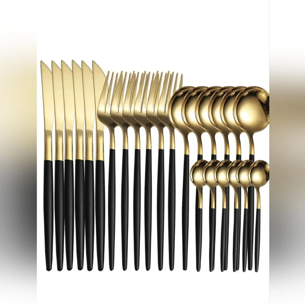 24 piece stainless steel cutlery